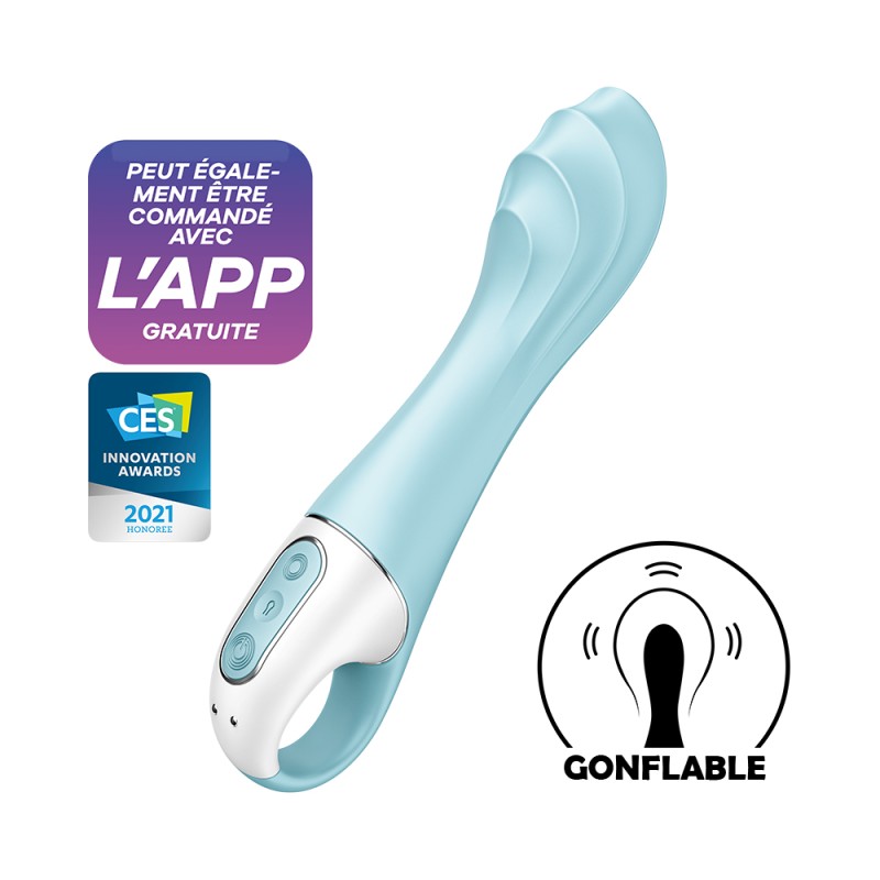 Vibromasseur Gonflant